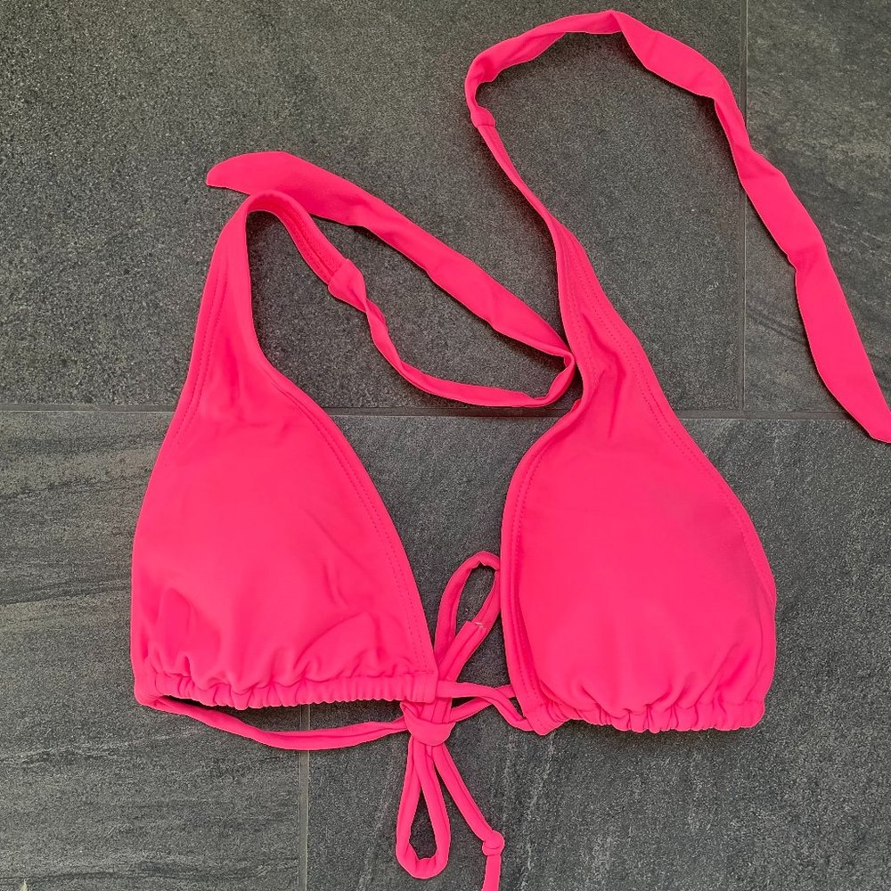 Arizona Jean Co. Pink Triangle Bikini Swim Top Size XS